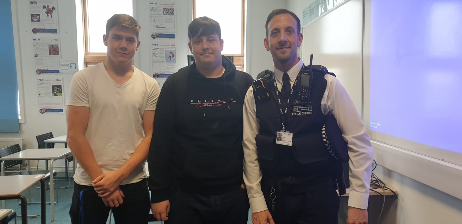Public/Protective Students hear from Met Police 